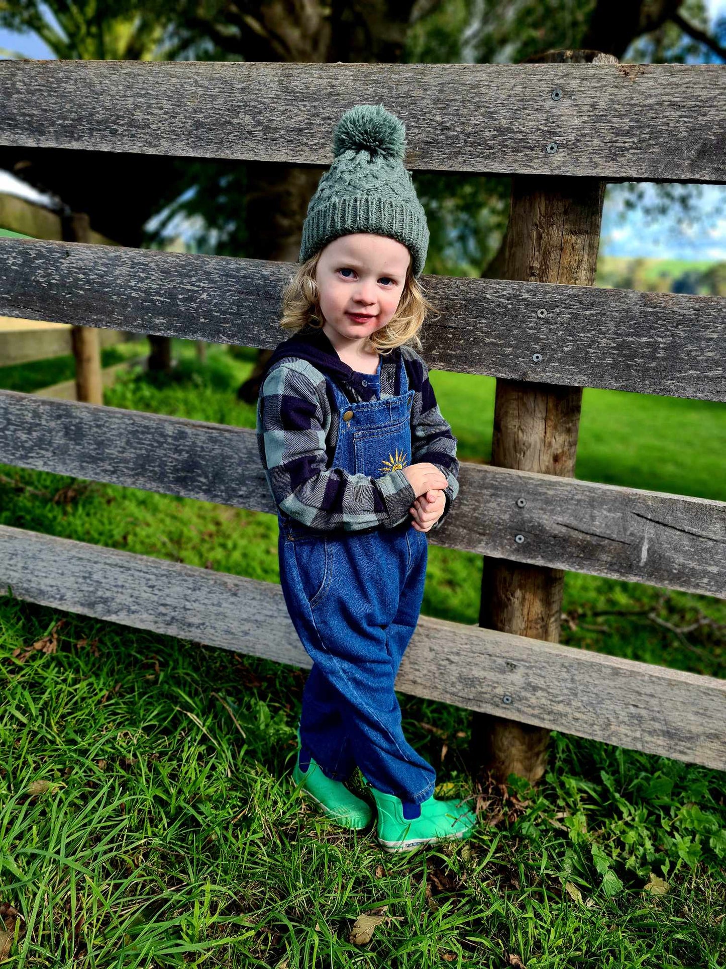 Ollie denim overalls